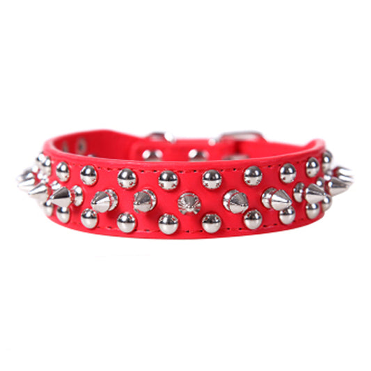 Gogo's Check My Style Leather Punk Collars: Assorted Colors