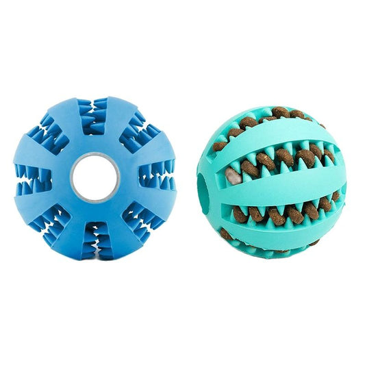 Nom Nom Time Rubber Interactive Treat Ball Toy