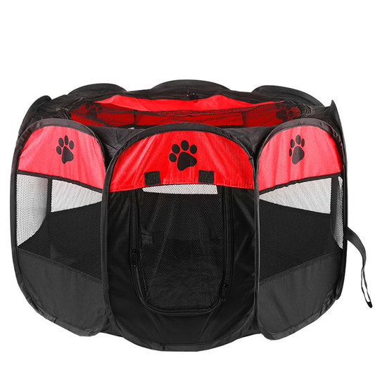 On The Gogo Portable Travel Octagon Playpen Kennel Bed