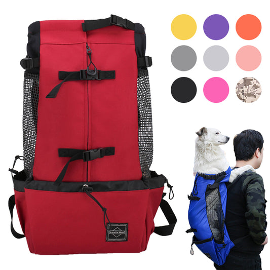 Get Outside and Stay On The Gogo this summer with this Dog Travel Backpack Carrier